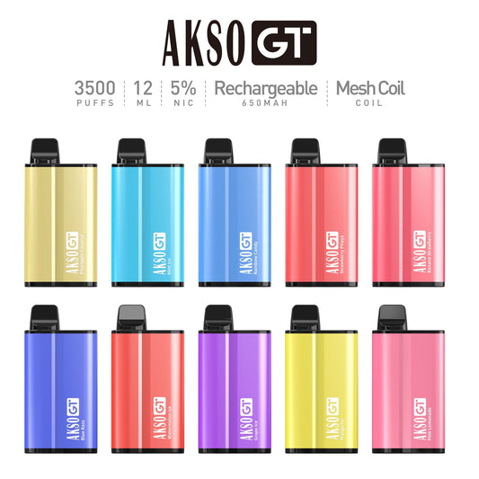 AKSO GT 3500 Puff Rechargeable 5%